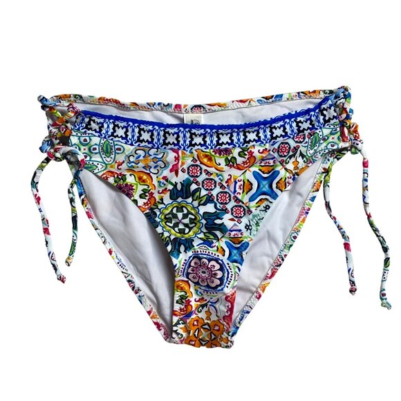 Cupshe Colorful Women's Bikini Bottoms With Adjustable Side Ties  - Medium - Picture 1 of 3